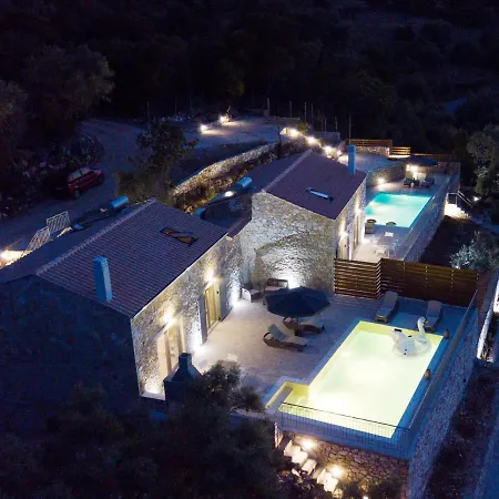 Villa Melissi Stone Houses Βίλλες Με Ιδιωτική Πισίνα Meganisi